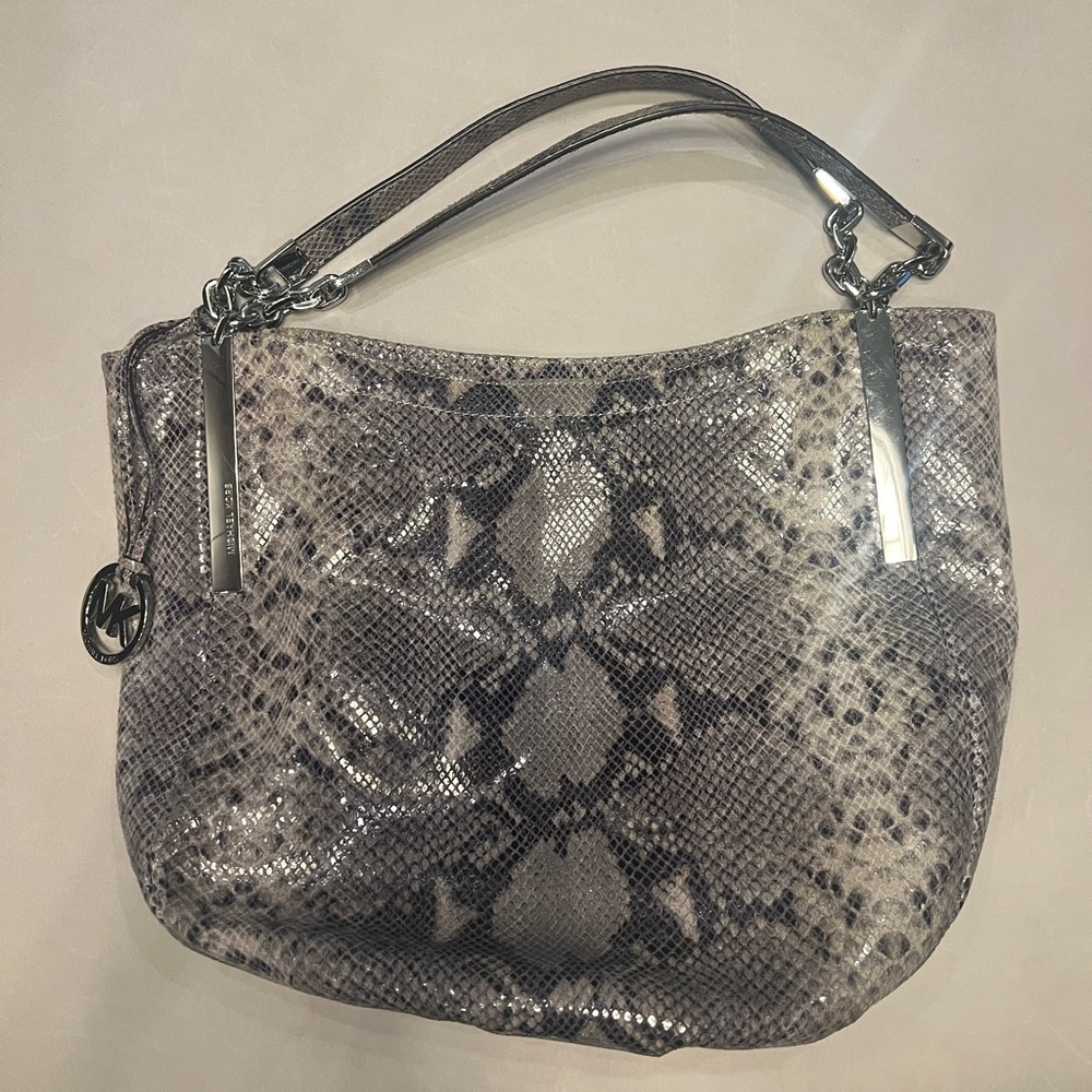 Michael Kors Leather Snakeskin/Python Bag - image 1